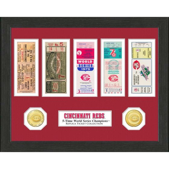 Cincinnati Reds World Series Ticket Collection