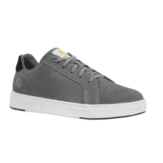 Womens Detroit Non-Slip Soft Toe Work Shoe-Medium Grey-8
