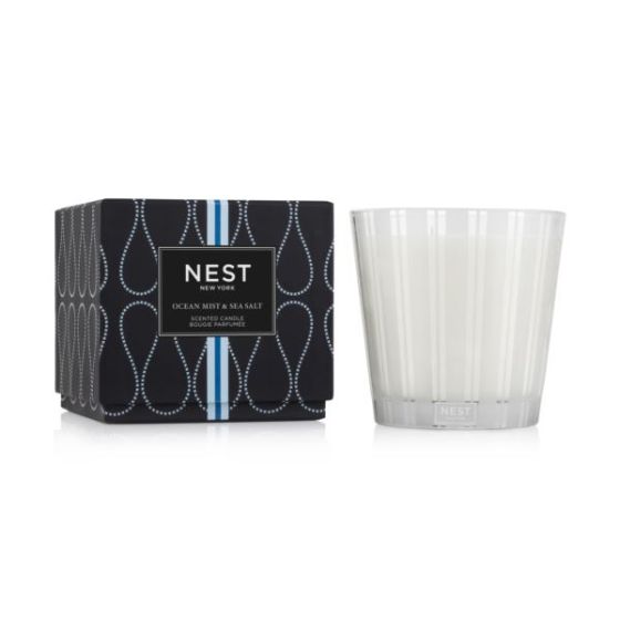 Ocean Mist and Sea Salt 3-Wick Candle