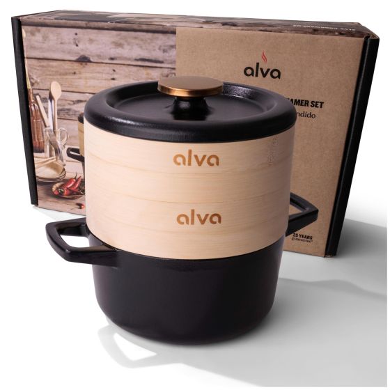 Nori Round Dutch Oven Steamer Set