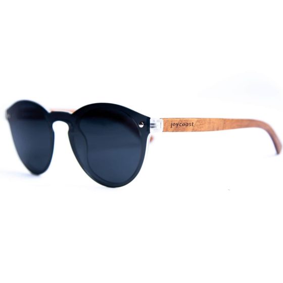 Winnie - Round Multiple Style Options Wooden Sunglasses Silver