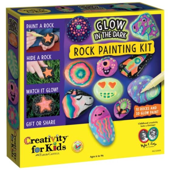 Glow in the Dark Rock Painting Kit