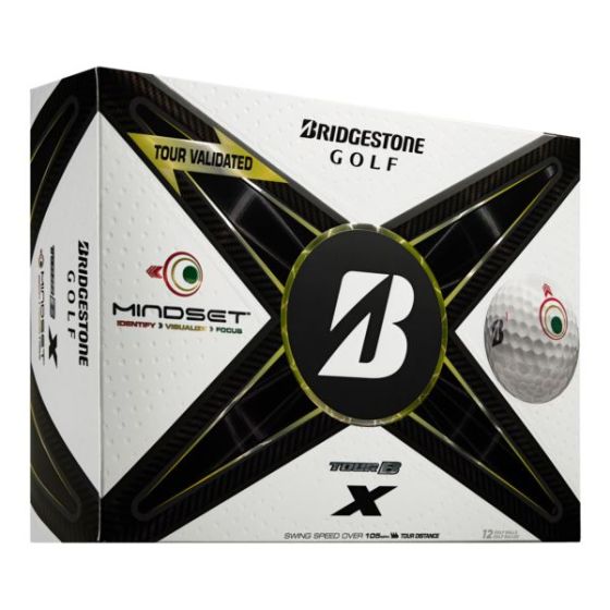 TOUR B X MindSet Golf Balls - White