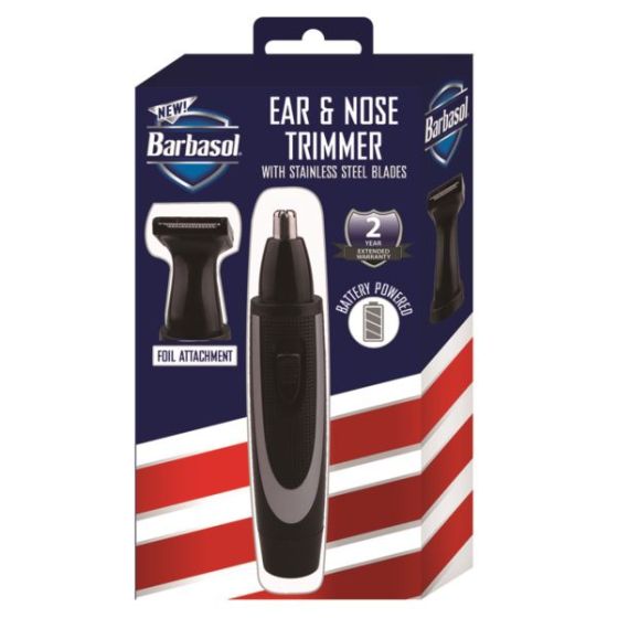 Ear & Nose Trimmer with Foil Attachment