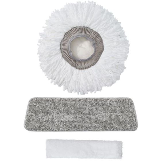 3-Piece Mop Pad Replacement Set for SPRAY-360 Spray Mop Kit