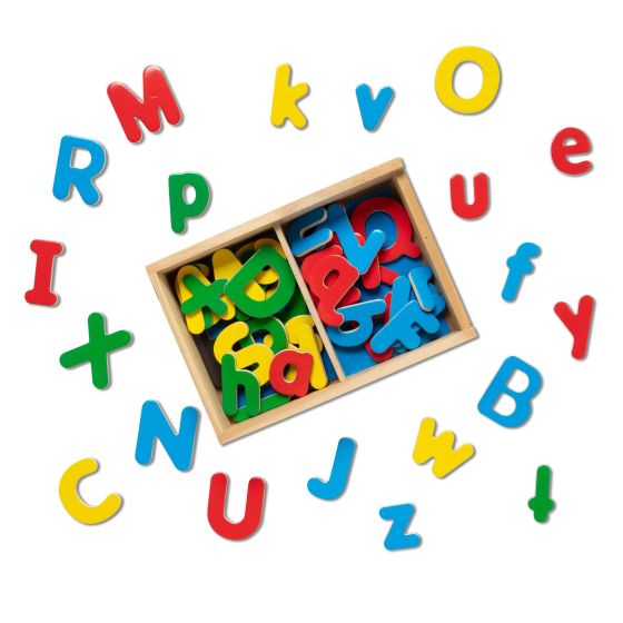 Wooden Alphabet Magnets Ages 3+ Years