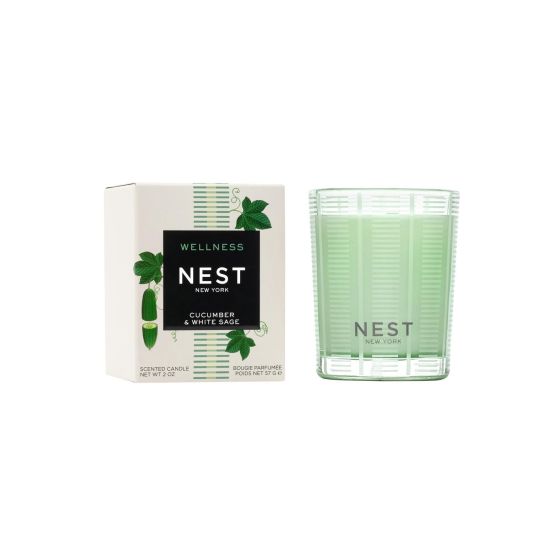 Cucumber & White Sage Votive Candle