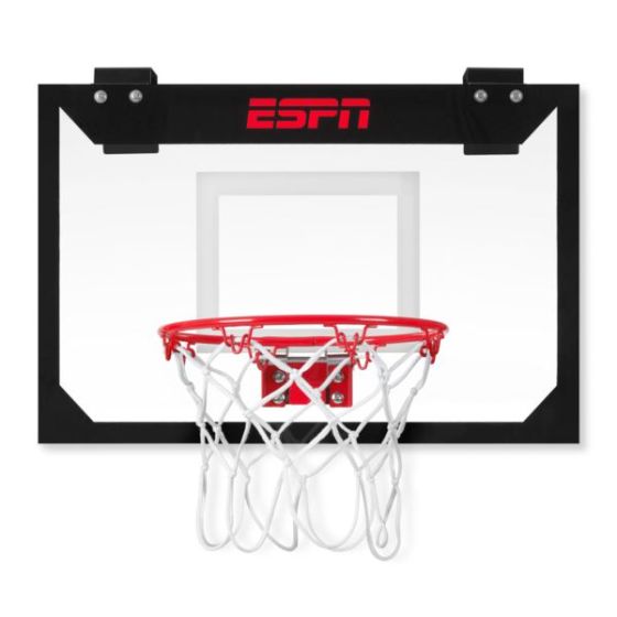 Classic Over-the-Door Hoop w/ 2 Mini Basketballs & Pump