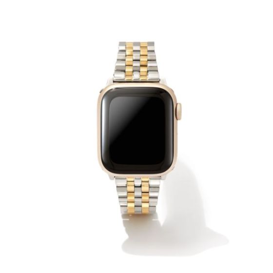 Alex 5 Link Two Tone Watch Band