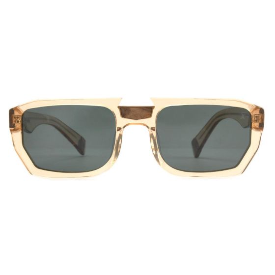 Raves - Acetate Wooden Sunglasses Olive