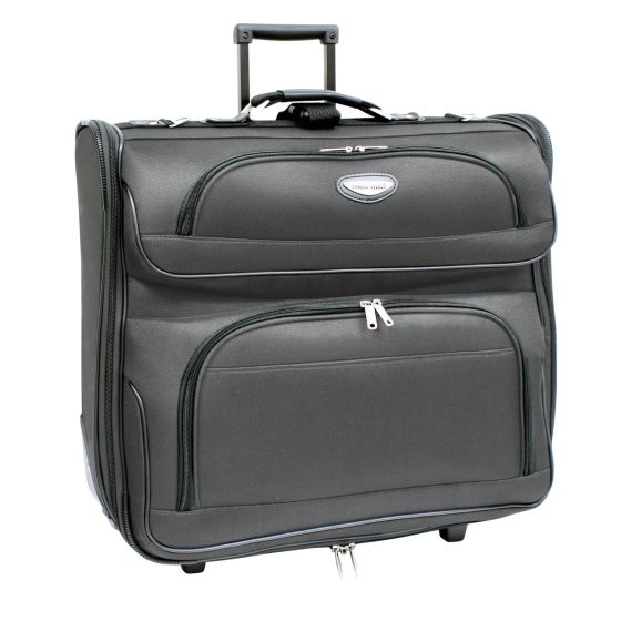 Amsterdam Business Rolling Garment Bag, Red