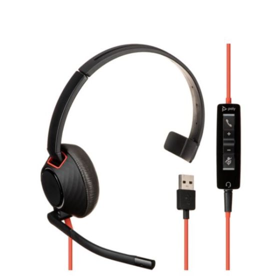 Poly Blackwire 5210 Monaural USB-C Headset