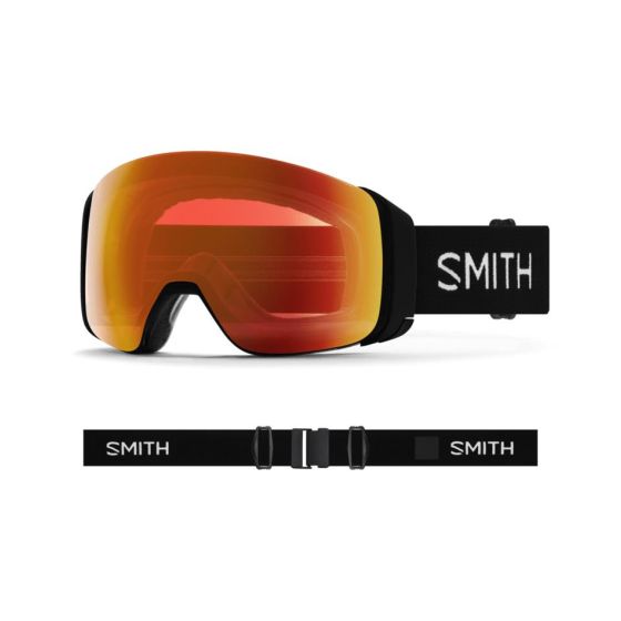 Smith - 4D MAG - (Frame) Black; (Lens) Sun Red Mirror