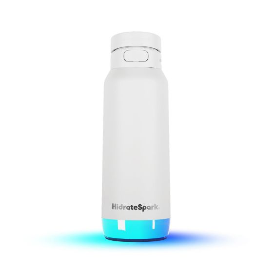 32oz HidrateSpark PRO 2 Smart Bottle w/ Chug Lid White