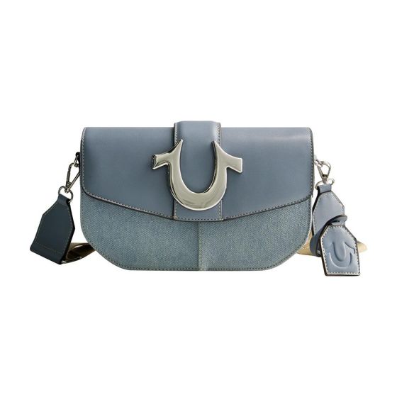 Licensed Denim Saddle Bag
