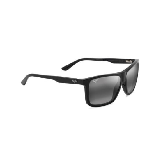 Mamalu Bay Polarized Sunglasses Gloss Black Frame Neutral Gray Lens