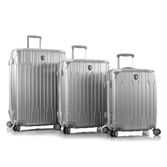 Heys Luggage Xtrak PC Composite 3pc Luggage Set - Silver