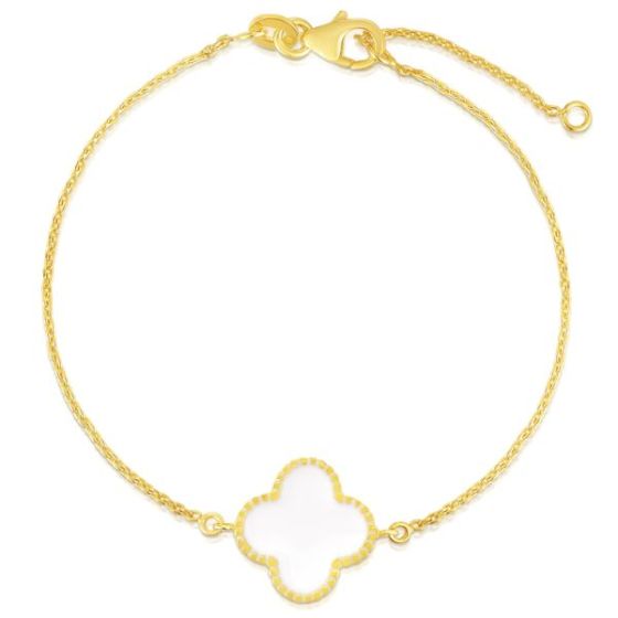 White Clover Bracelet