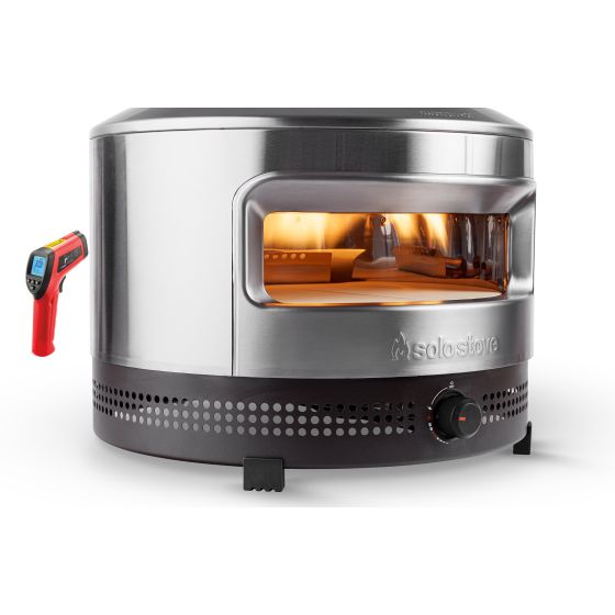 Pi Prime Pizza Oven plus Infrared Laser BBQ Surface Thermometer Package