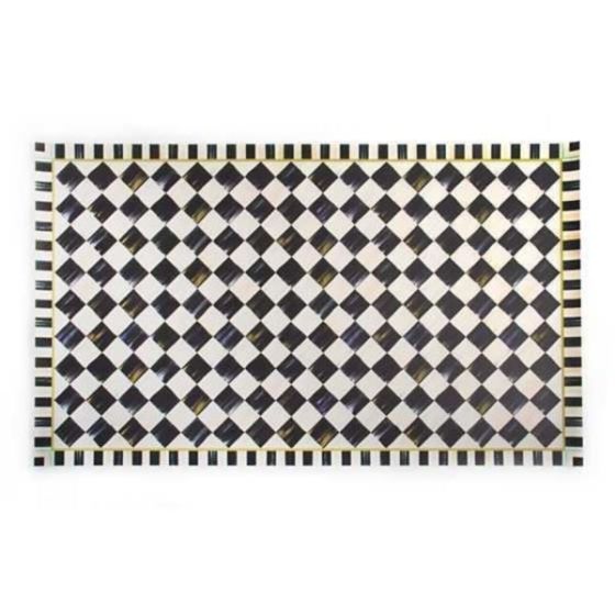 Courtly Check Floor Mat - 3' x 5'