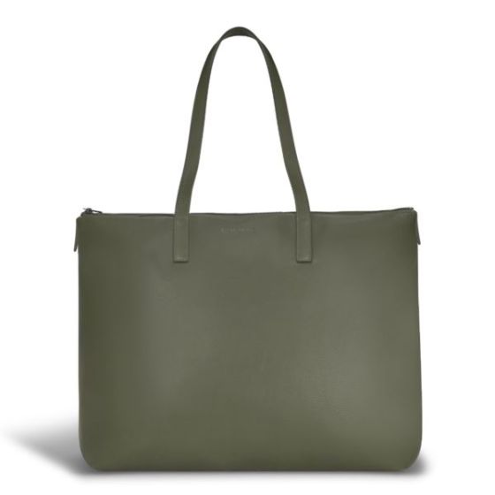 Onyx Leather Business Tote Size 19