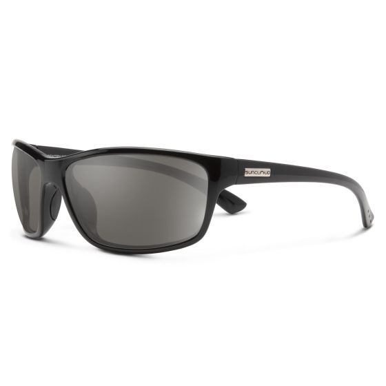 Suncloud Sentry Sunglasses - (Frame) Black; (Lens) Gray