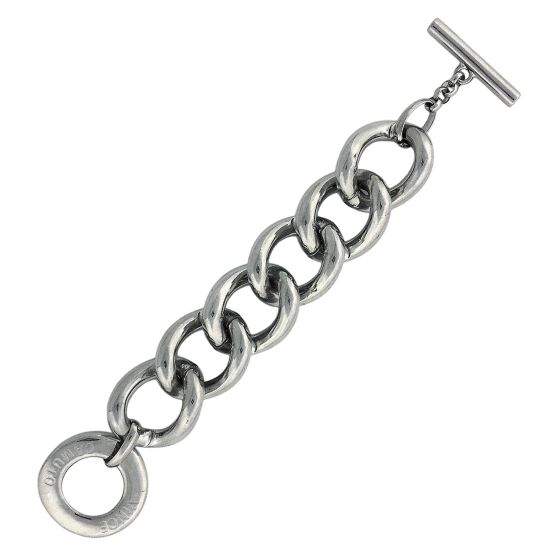 Silver Round Links Bracelet