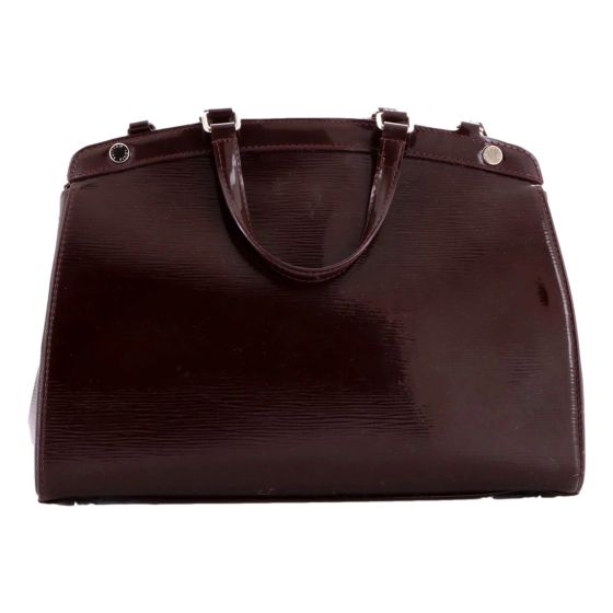 Louis Vuitton Brea MM Electric Epi Leather Prune Red Shoulder Handbag