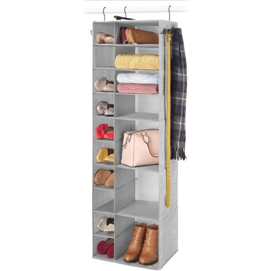 Hanging Shoe and Sweater Organizer
