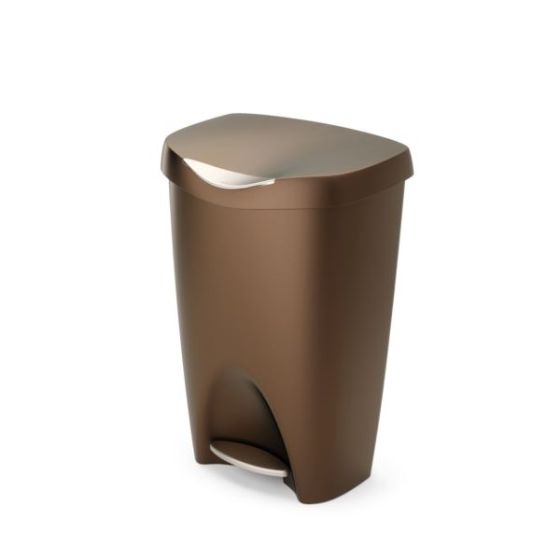 Brim Step Can 13G Brushed Brass