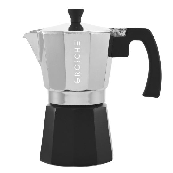 Grosche Milano Tuxedo 9 Cup Stovetop Espresso Maker
