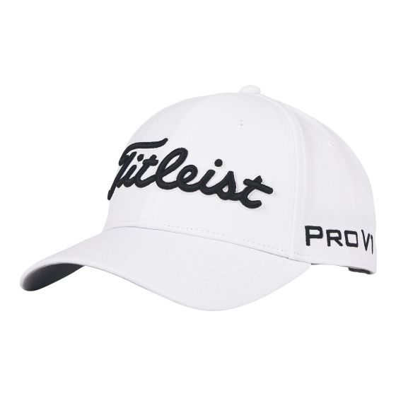 Tour Performance Hat - White/Black
