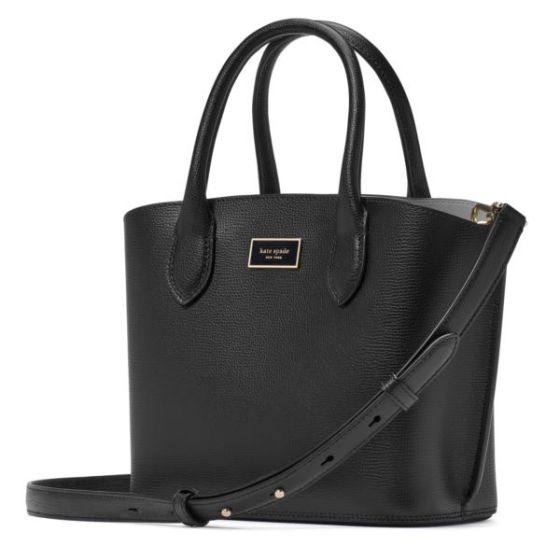 Suite Crossbody Tote - Black