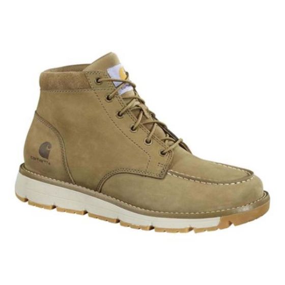 Mens Millbrook Moc Toe Wedge Boot-Coyote-11.5