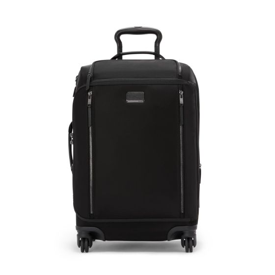 Voyageur Leger International Softside Expandable Carry-On Black/Gunmetal