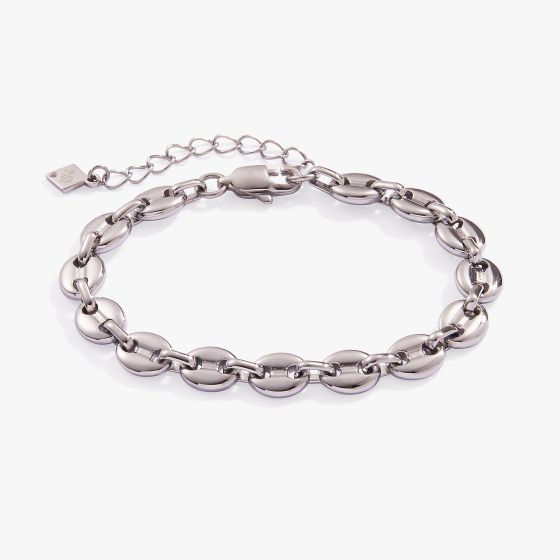 Mariner Chain Bracelet - Stainless Steel Silver