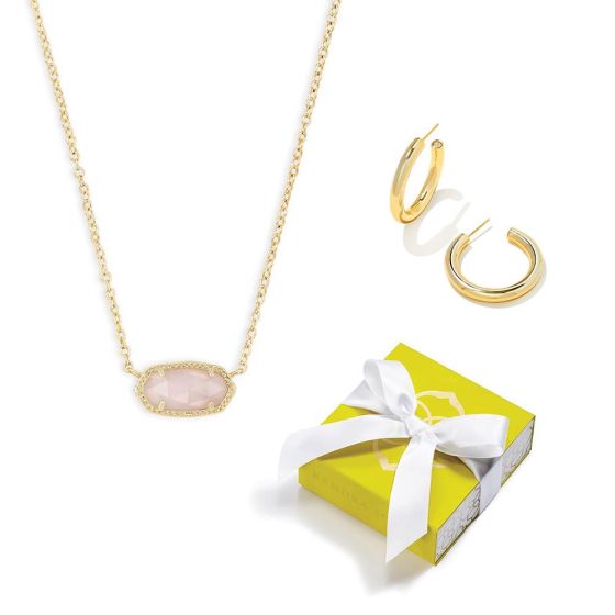 Elisa Necklace and Colette Earrings Set