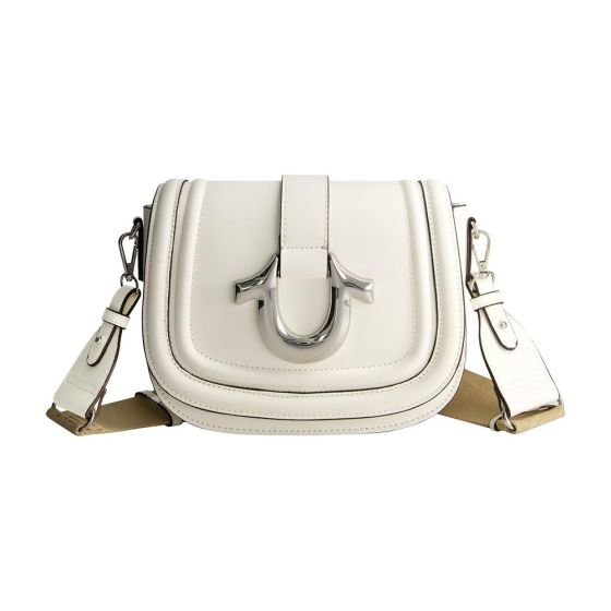 Saddle Bag with Gold Hardware