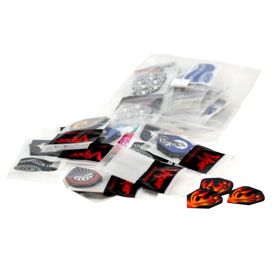 2-D Glitter Std Assortment- 50 sets