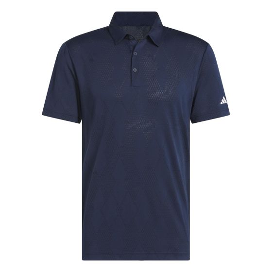 Adidas Ultimate365 Micro Texture Polo Shirt - Collegiate Navy/L