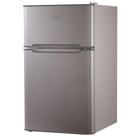 2 Door Refrigerator Freezer Size 3.1 Cu. Ft.