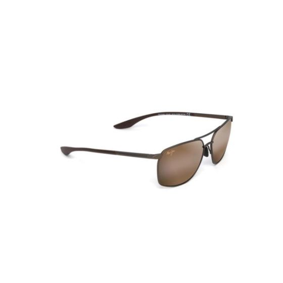 Pu'u Kukui Polarized Sunglasses Bronze Frame HCL Bronze Lens