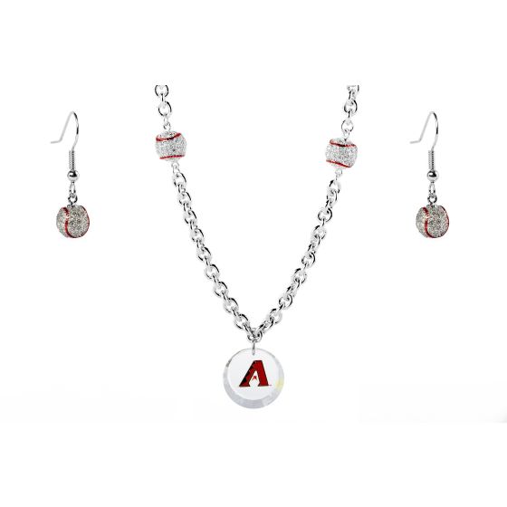 Baseball Set Diamondbacks Necklace Exclu