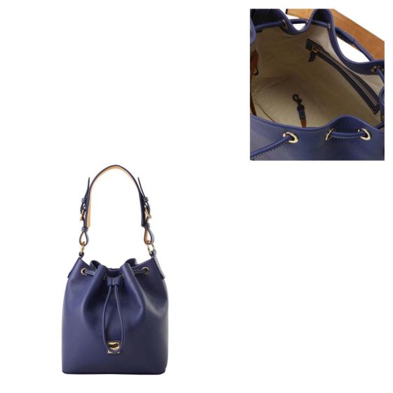 Lucca Leather Drawstring