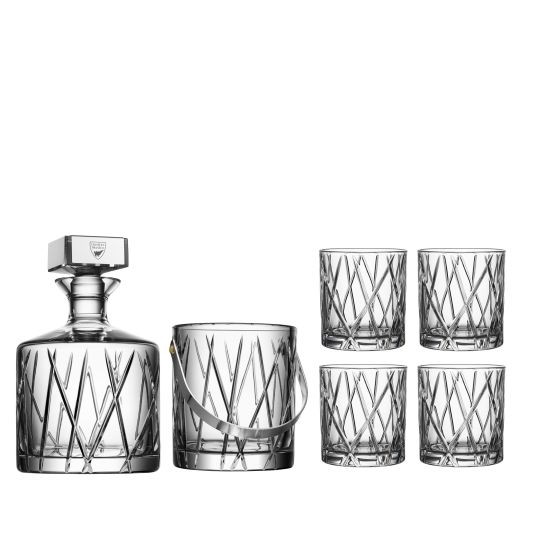 City Decanter  6 Pc Set