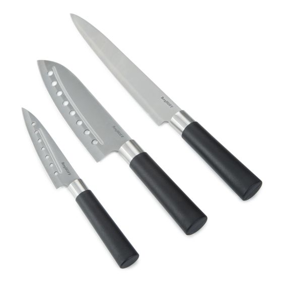 DiNA Codon Stainless Steel 3pc Knife Set with Polypropylene Handles