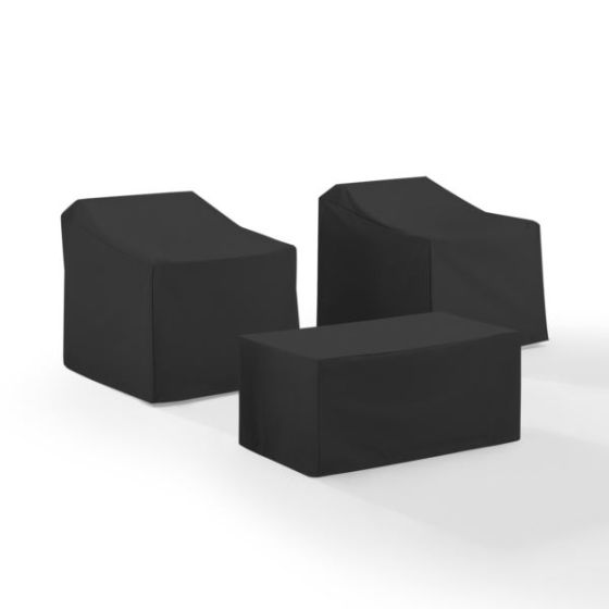 3Pc Outdoor Furniture Cover Set