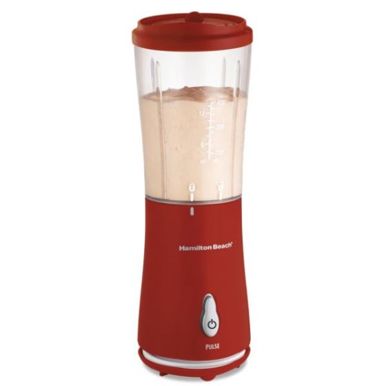 Single-Serve Blender w/ Travel Lid Red