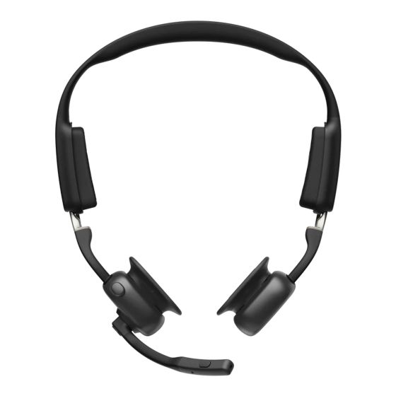 OpenMeet UC Bone Conduction Headset - Black