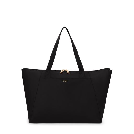 Voyageur Just In Case Medium Tote - Black/Gunmetal